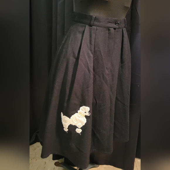 100% wool poodle skirt - Picture 1 of 5